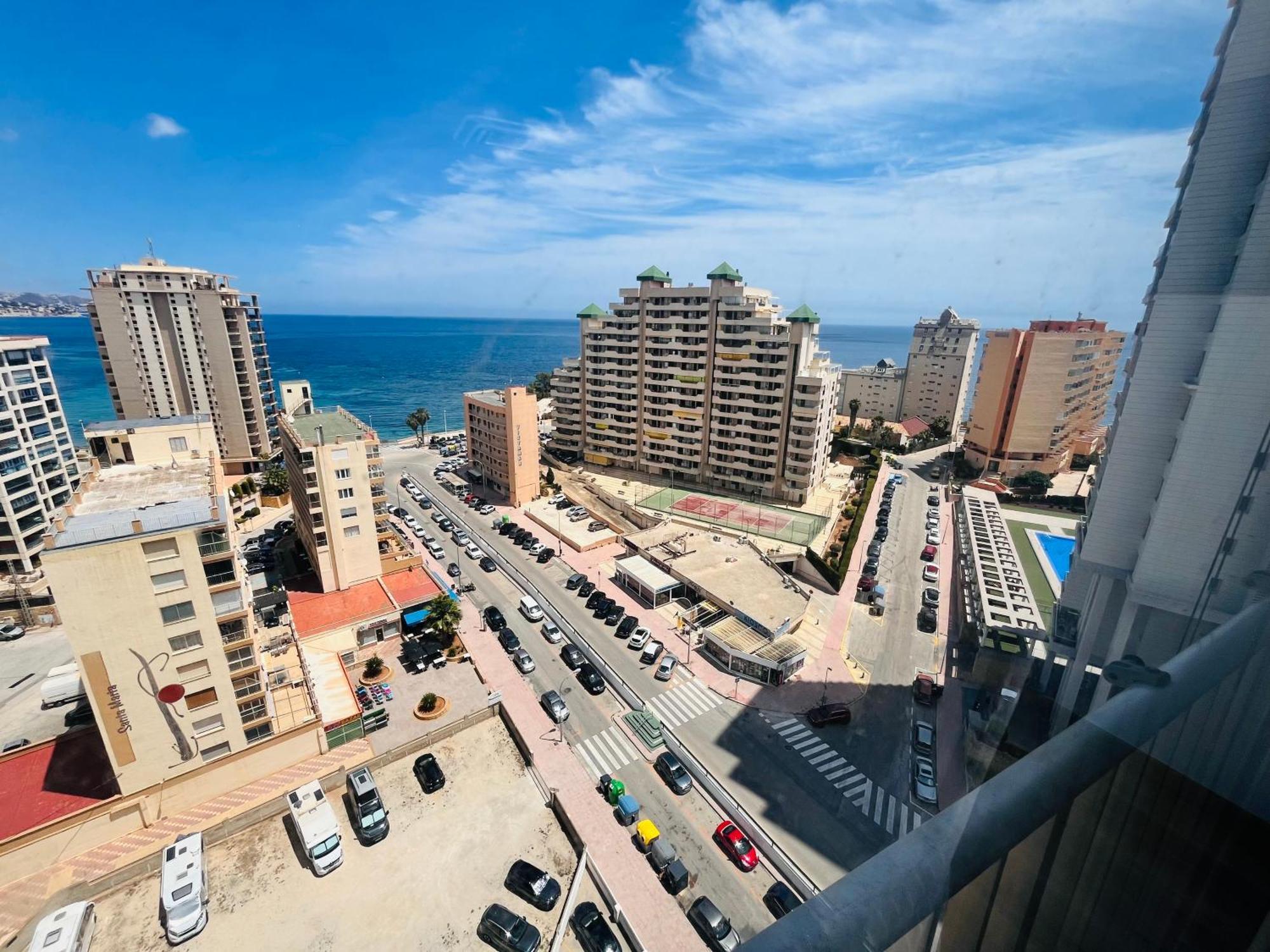 Calpe Apartamento Con Vistas Al Mar Impresionantes A 5 Min De La Playa Aire Wifi Parking Comunitario Exterior foto