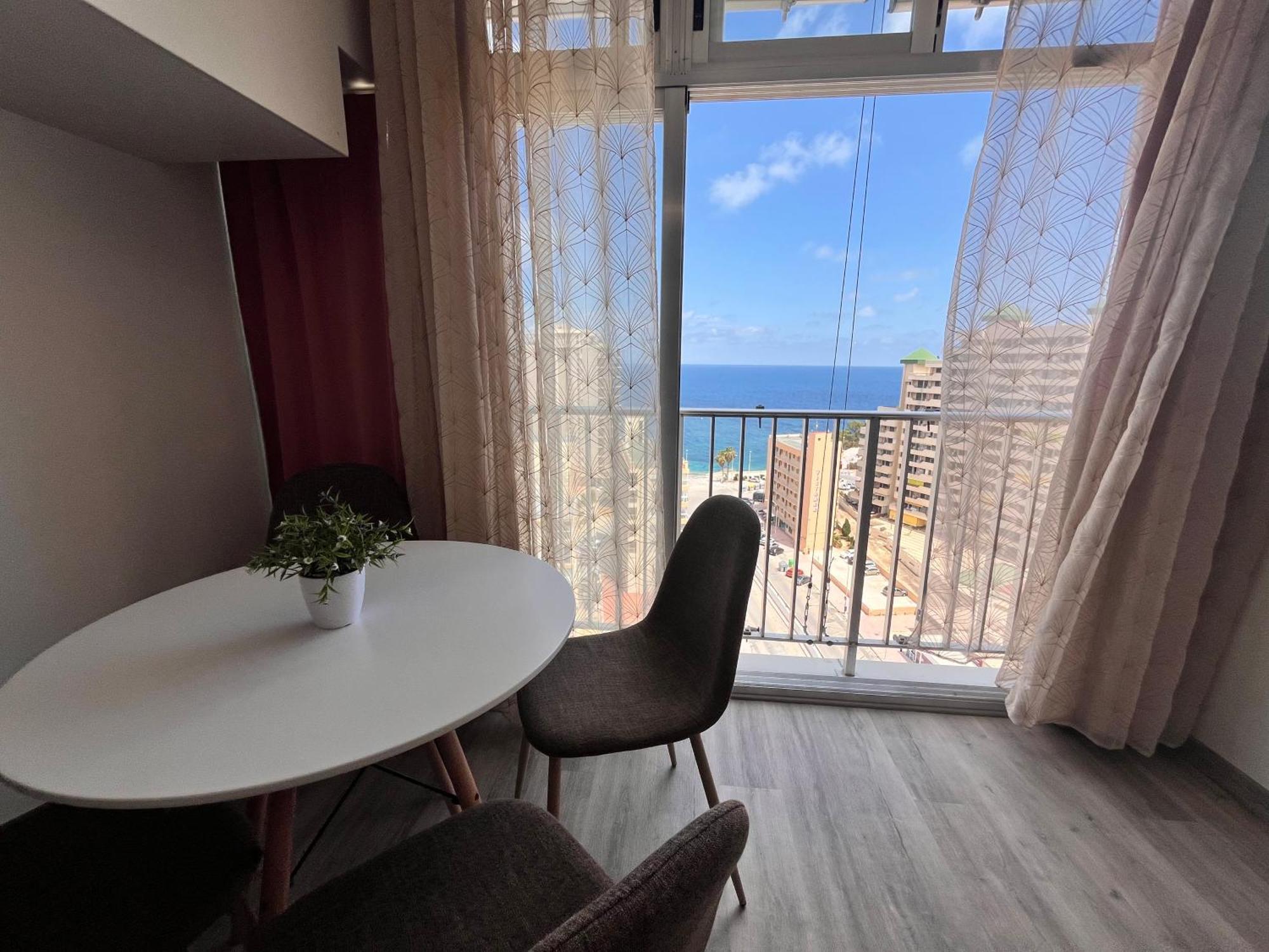 Calpe Apartamento Con Vistas Al Mar Impresionantes A 5 Min De La Playa Aire Wifi Parking Comunitario Exterior foto